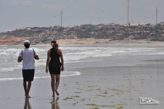 Com o Guto, cada vez mais pertos de Canoa Quebrada, no litoral do Ceará